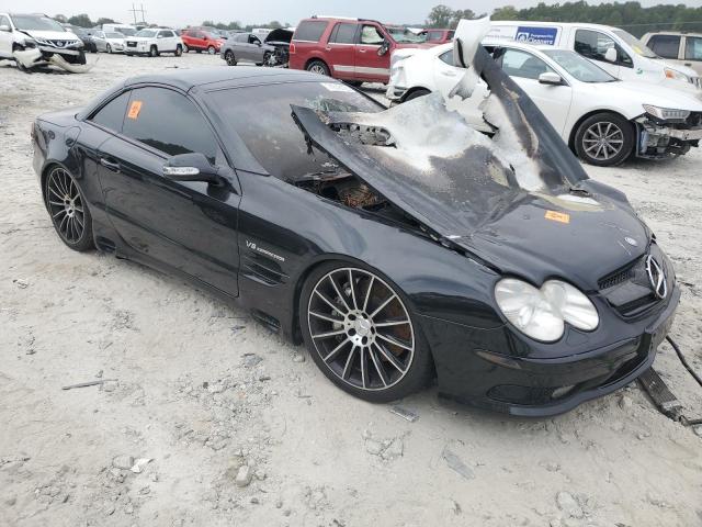 WDB2304741F024716 - 2001 MERCEDES-BENZ SL 55 AMG BLACK photo 4