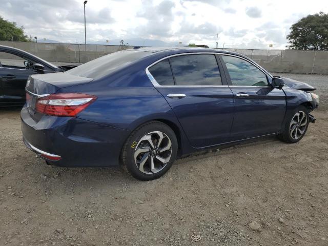 1HGCR2F78HA241413 - 2017 HONDA ACCORD EX BLUE photo 3