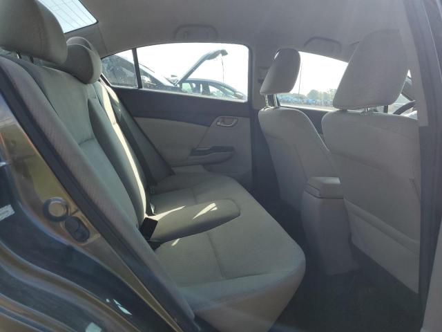 19XFB2F58DE041640 - 2013 HONDA CIVIC LX GRAY photo 10