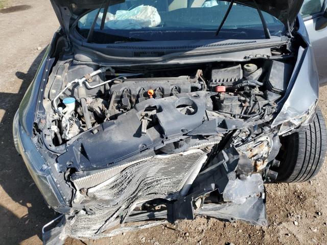 19XFB2F58DE041640 - 2013 HONDA CIVIC LX GRAY photo 11