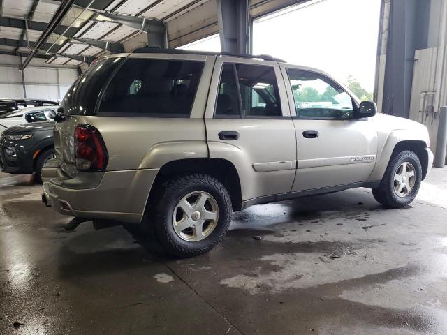 1GNDT13S022501206 - 2002 CHEVROLET TRAILBLAZE TAN photo 3