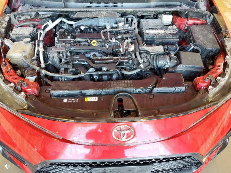 JTDS4RCE4LJ006567 - 2020 TOYOTA COROLLA SE 红色 照片 11