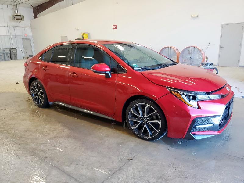 JTDS4RCE4LJ006567 - 2020 TOYOTA COROLLA SE 红色 照片 4