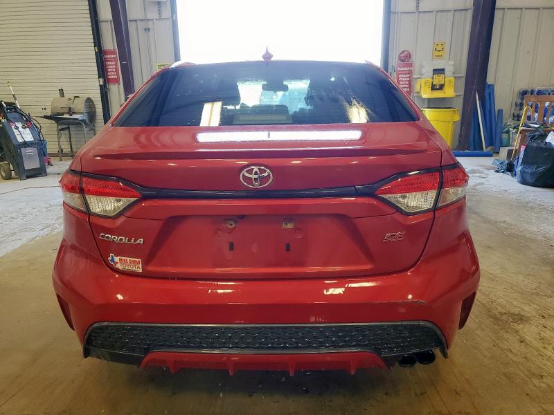 JTDS4RCE4LJ006567 - 2020 TOYOTA COROLLA SE 红色 照片 6