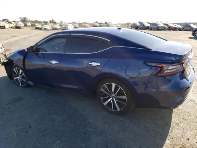 1N4AA6CV2MC505530 - 2021 NISSAN MAXIMA SV BLUE photo 2