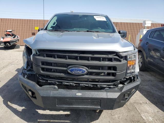 1FTEX1EB0NKE67173 - 2022 FORD F150 SUPER CAB SILVER photo 5