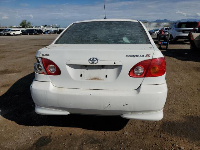 1NXBR32E73Z073383 - 2003 TOYOTA COROLLA CE WHITE photo 6