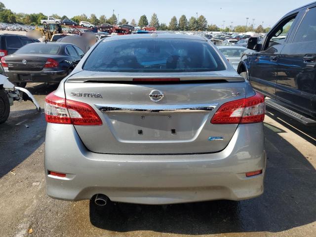 3N1AB7AP8EY294962 - 2014 NISSAN SENTRA S SILVER photo 6