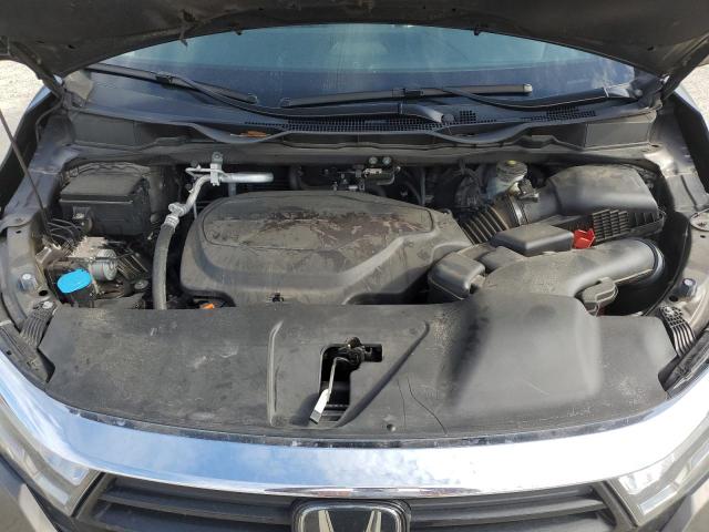 5FNRL6H77MB011118 - 2021 HONDA ODYSSEY EXL Gris photo 12