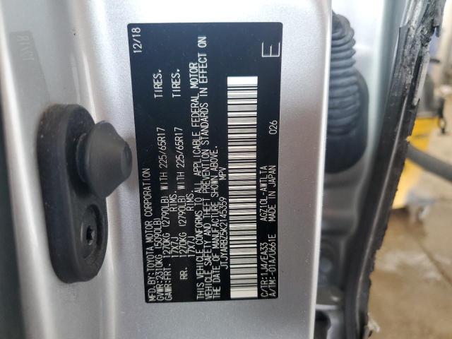 JTJYARBZ5K2145359 - 2019 LEXUS NX 300 BASE 银色 照片 13