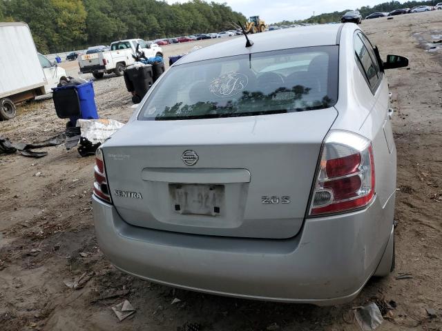 3N1AB61E57L700124 - 2007 NISSAN SENTRA 2.0 SILVER photo 6