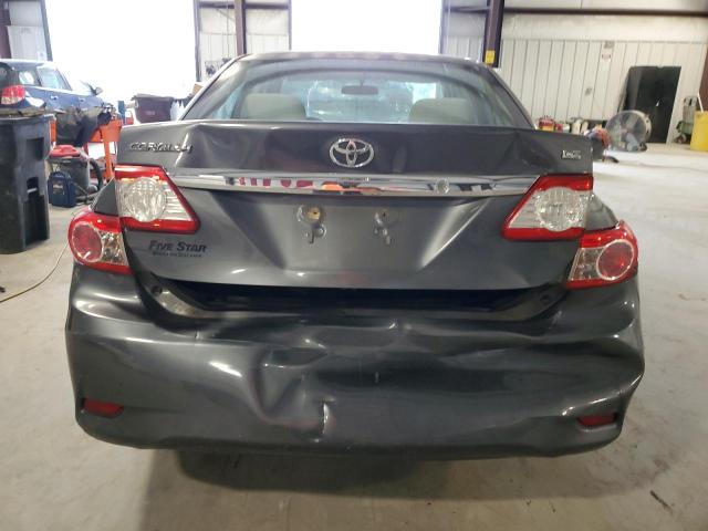 2T1BU4EE3CC821015 - 2012 TOYOTA COROLLA LE BASE CHARCOAL photo 6