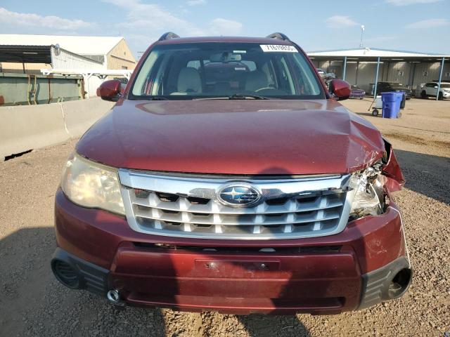 JF2SHBDC8CH437575 - 2012 SUBARU FORESTER 2.5X PREMIUM 红色 照片 5