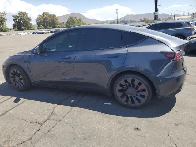7SAYGDEFXNF337046 - 2022 TESLA MODEL Y Grafitowy zdjęcie 2