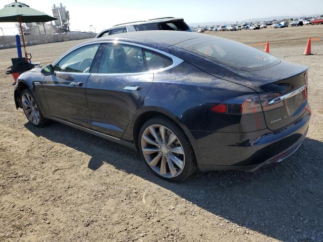5YJSA1DP9DFP11707 - 2013 TESLA MODEL S Կապույտ լուսանկար 2