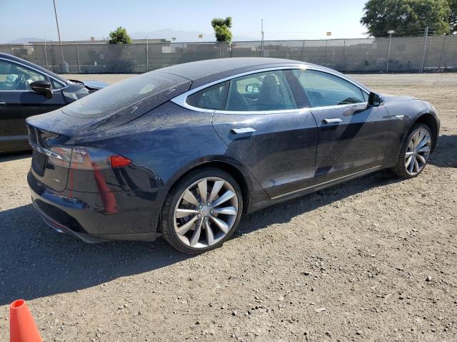 5YJSA1DP9DFP11707 - 2013 TESLA MODEL S Կապույտ լուսանկար 3
