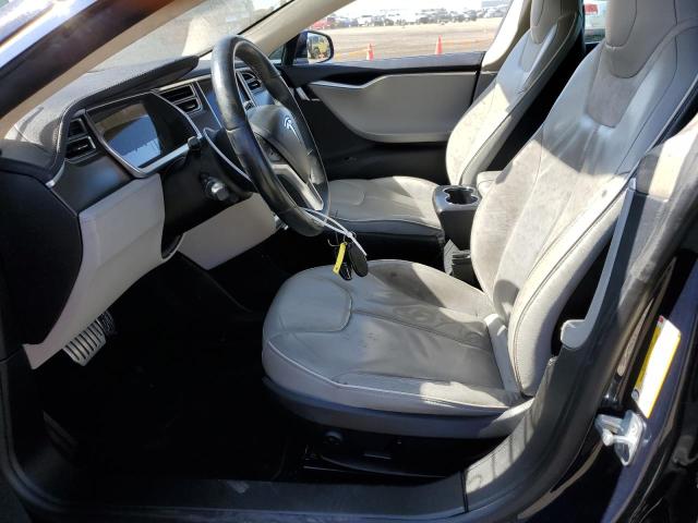 5YJSA1DP9DFP11707 - 2013 TESLA MODEL S Կապույտ լուսանկար 7