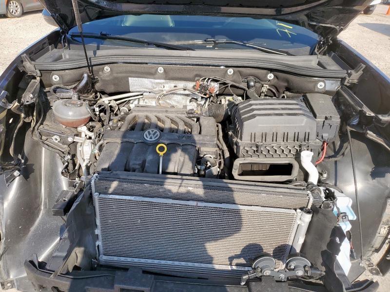 1V2HR2CA8NC522954 - 2022 VOLKSWAGEN ATLAS SE შავი ფოტო 12