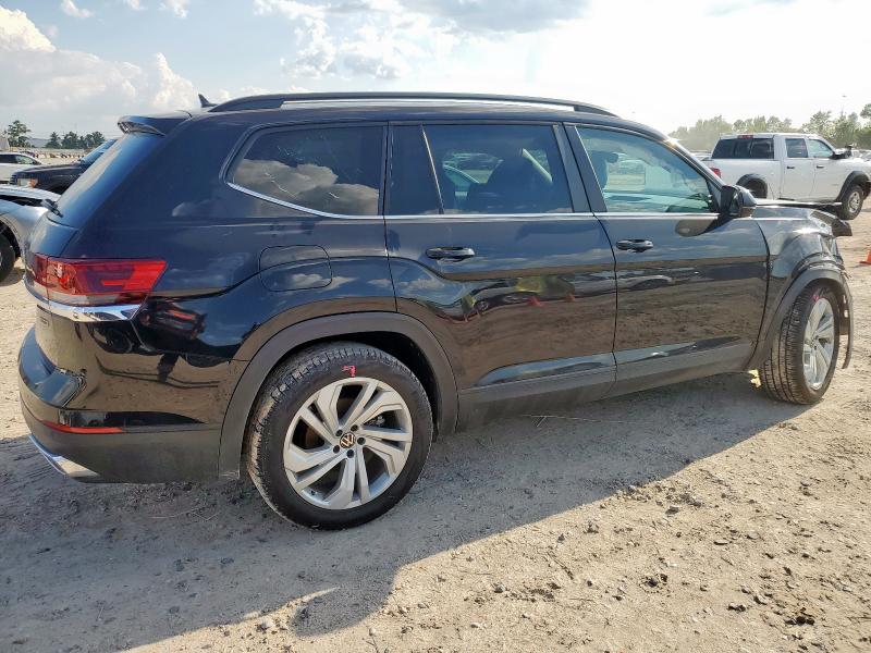 1V2HR2CA8NC522954 - 2022 VOLKSWAGEN ATLAS SE შავი ფოტო 3