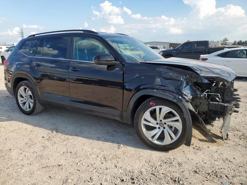 1V2HR2CA8NC522954 - 2022 VOLKSWAGEN ATLAS SE შავი ფოტო 4