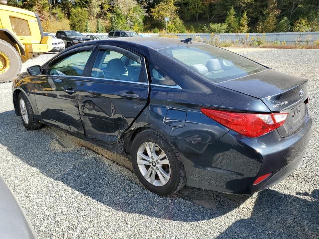 5NPEB4AC3EH918691 - 2014 HYUNDAI SONATA GLS BLUE photo 2