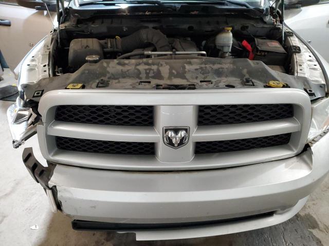 1C6RD7FT5CS164740 - 2012 DODGE RAM 1500 ST SILVER photo 11