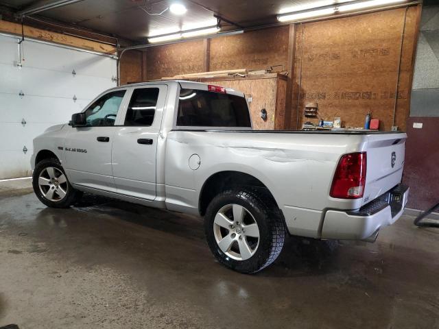1C6RD7FT5CS164740 - 2012 DODGE RAM 1500 ST SILVER photo 2