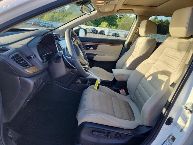 2HKRW2H55JH614578 - 2018 HONDA CR-V EX WHITE photo 7