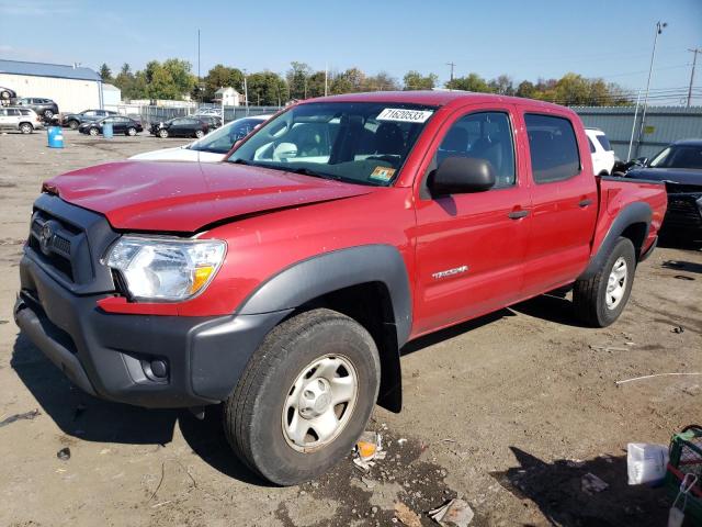 5TFJX4GN0FX046419 - 2015 TOYOTA TACOMA DOUBLE CAB PRERUNNER RED photo 1