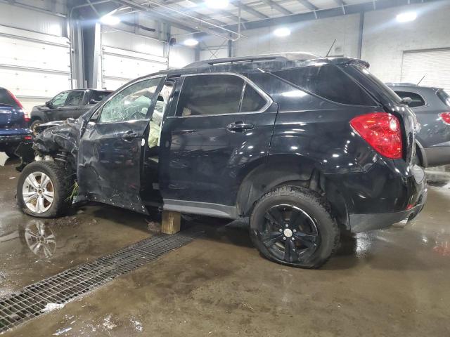 2GNFLGE37E6377959 - 2014 CHEVROLET EQUINOX LT BLACK photo 2