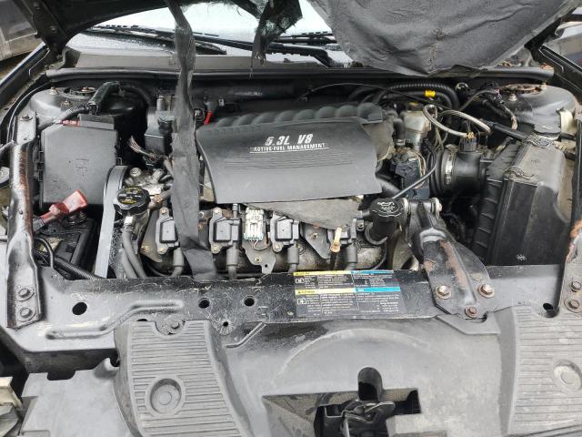 2G1WD58C181244372 - 2008 CHEVROLET IMPALA SUPER SPORT BLACK photo 11