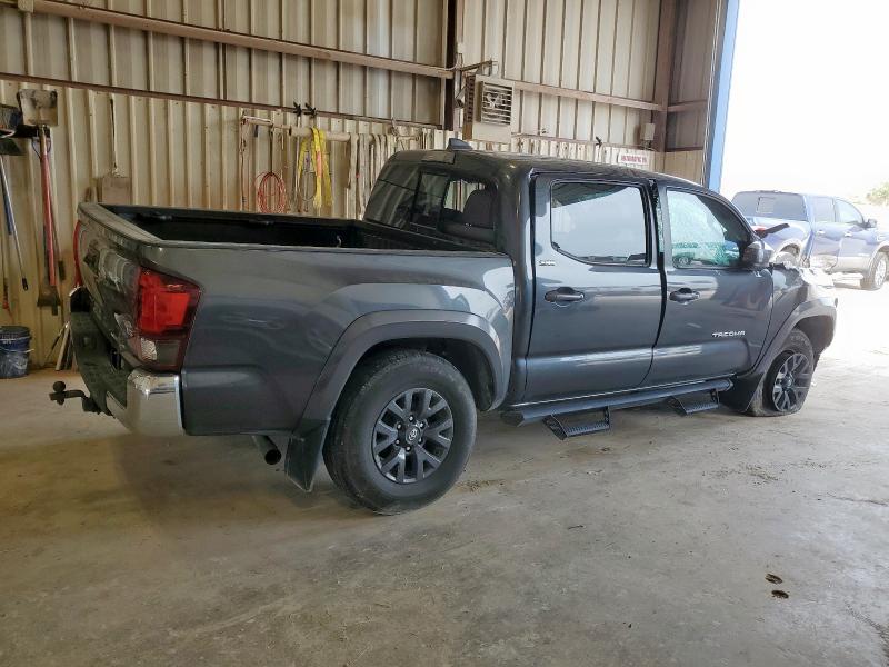 3TMAZ5CN0PM213407 - 2023 TOYOTA TACOMA DOUBLE CAB GRAY photo 3