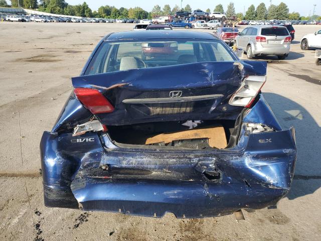 JHMES26802S001972 - 2002 HONDA CIVIC EX BLUE photo 6