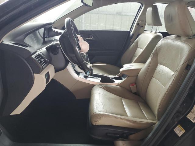 1HGCR2F8XDA079206 - 2013 HONDA ACCORD EXL BLACK photo 7