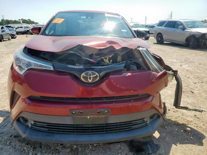 JTNKHMBX5K1036231 - 2019 TOYOTA C-HR XLE Կարմիր լուսանկար 5