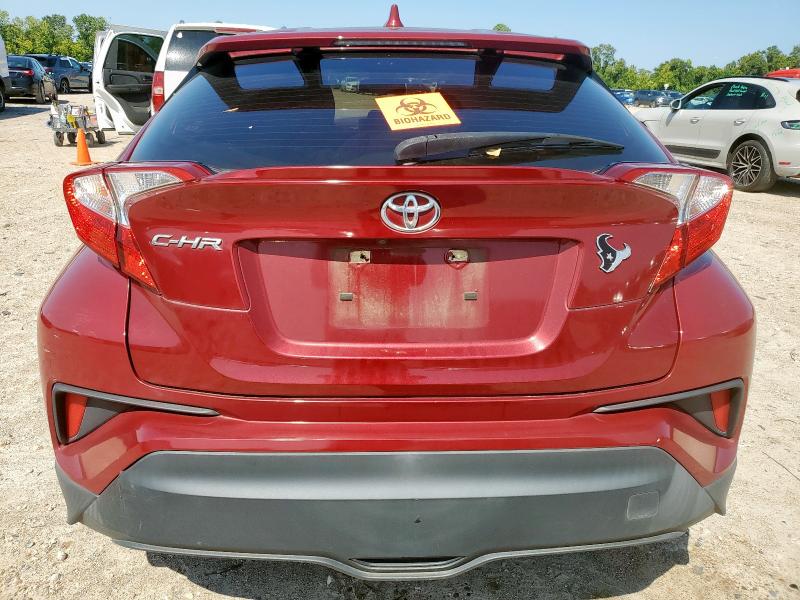 JTNKHMBX5K1036231 - 2019 TOYOTA C-HR XLE Կարմիր լուսանկար 6