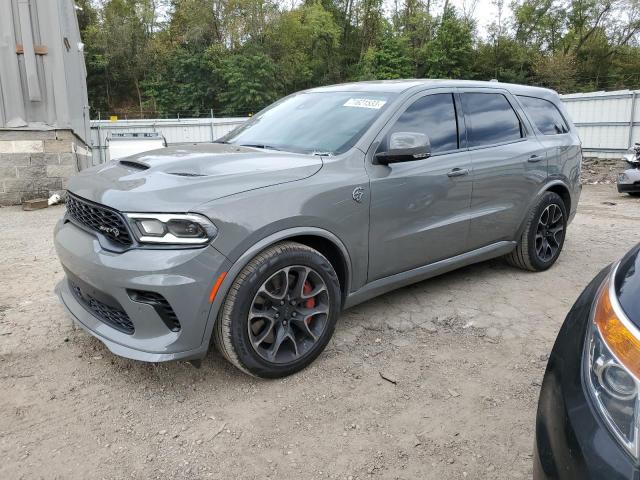 1C4SDJH94MC692595 - 2021 DODGE DURANGO SRT HELLCAT GRAY photo 1