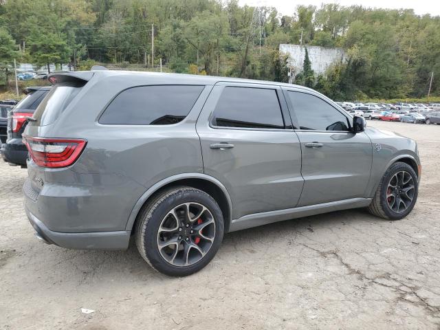 1C4SDJH94MC692595 - 2021 DODGE DURANGO SRT HELLCAT GRAY photo 3