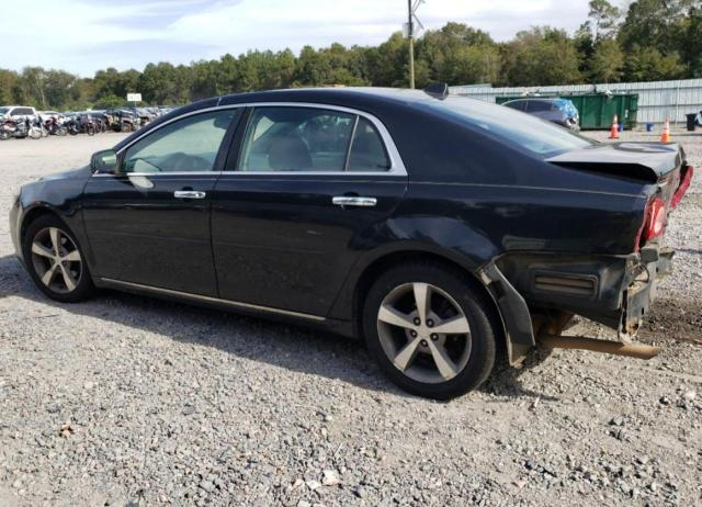 1G1ZC5E01CF146664 - 2012 CHEVROLET MALIBU 1LT BLACK photo 2
