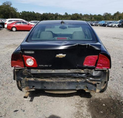 1G1ZC5E01CF146664 - 2012 CHEVROLET MALIBU 1LT BLACK photo 6