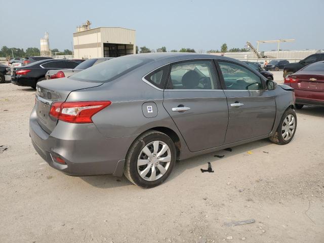 3N1AB7APXJY274867 - 2018 NISSAN SENTRA S Szary zdjęcie 3