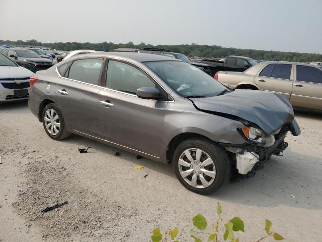 3N1AB7APXJY274867 - 2018 NISSAN SENTRA S Szary zdjęcie 4
