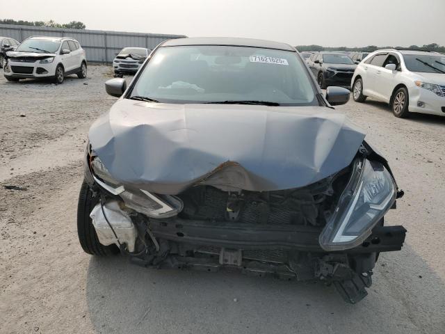 3N1AB7APXJY274867 - 2018 NISSAN SENTRA S Szary zdjęcie 5