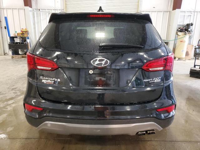 5XYZWDLA7JG504669 - 2018 HYUNDAI SANTA FE S BLACK photo 6