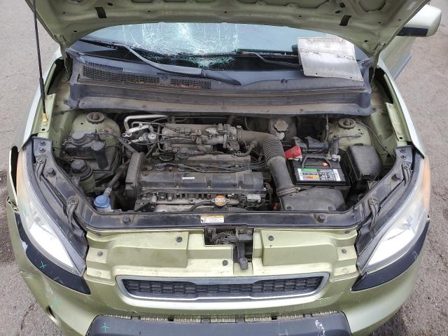 KNDJT2A27A7089288 - 2010 KIA SOUL + GREEN photo 11
