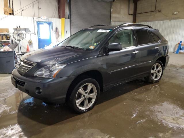 JTJHW31U382866194 - 2008 LEXUS RX 400H GRAY photo 1