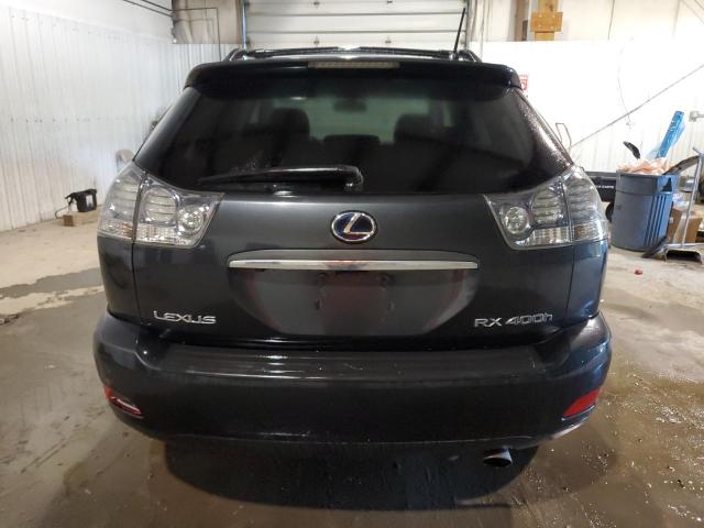 JTJHW31U382866194 - 2008 LEXUS RX 400H GRAY photo 6