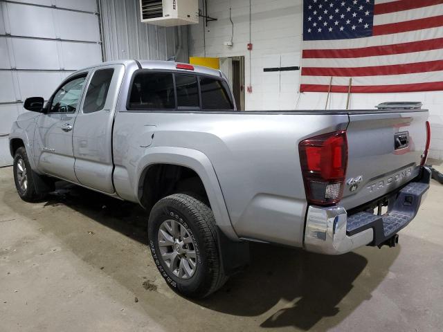 5TFSZ5ANXKX180359 - 2019 TOYOTA TACOMA ACCESS CAB Серебристый фото 2