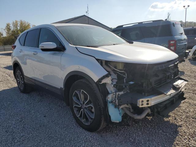 5J6RW2H84ML009214 - 2021 HONDA CR-V EXL WHITE photo 4