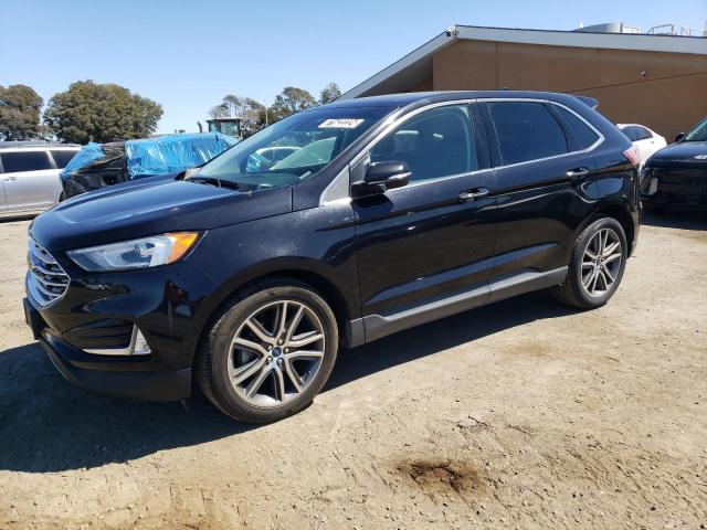 2FMPK3K9XKBB42102 - 2019 FORD EDGE TITANIUM BLACK photo 1